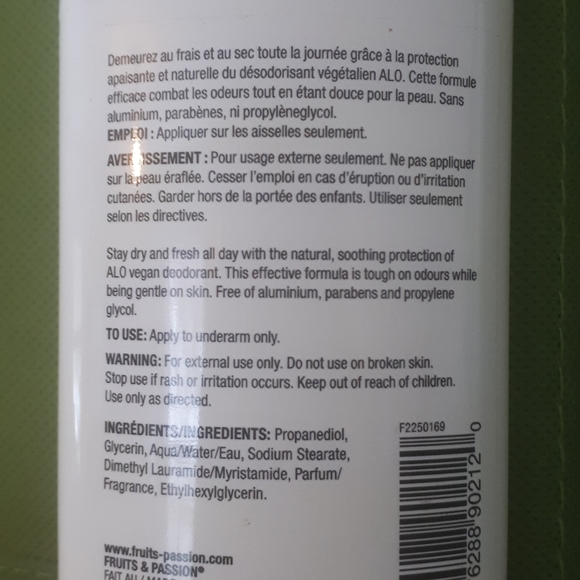 2x Grapefruit Guava natural deodorant - Picture 2 of 2